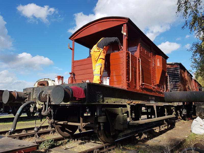 14/10/18 – Down came the rain and washed the wagons out.