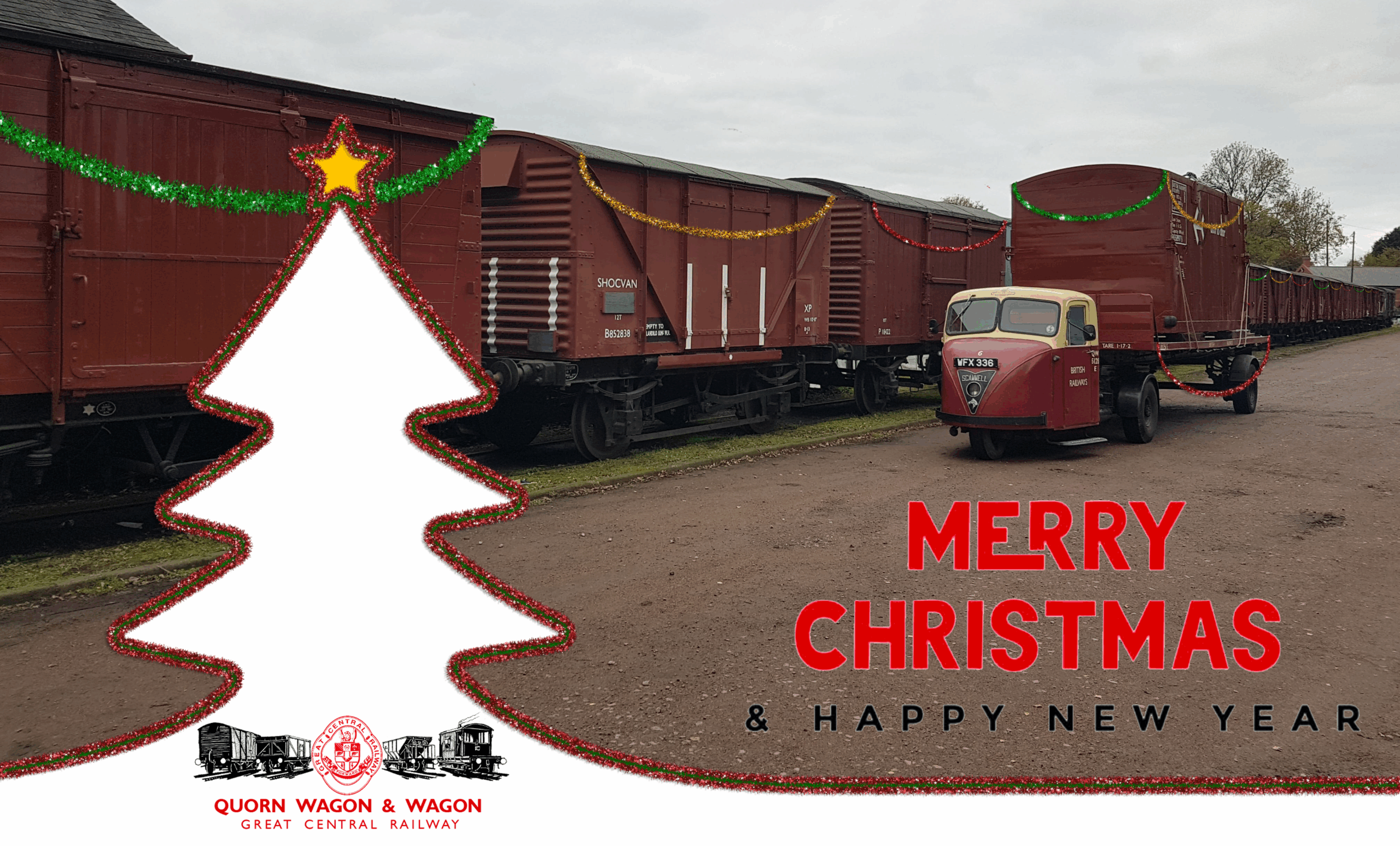 24/12/22 – Tank and trailers on the way to Christmas