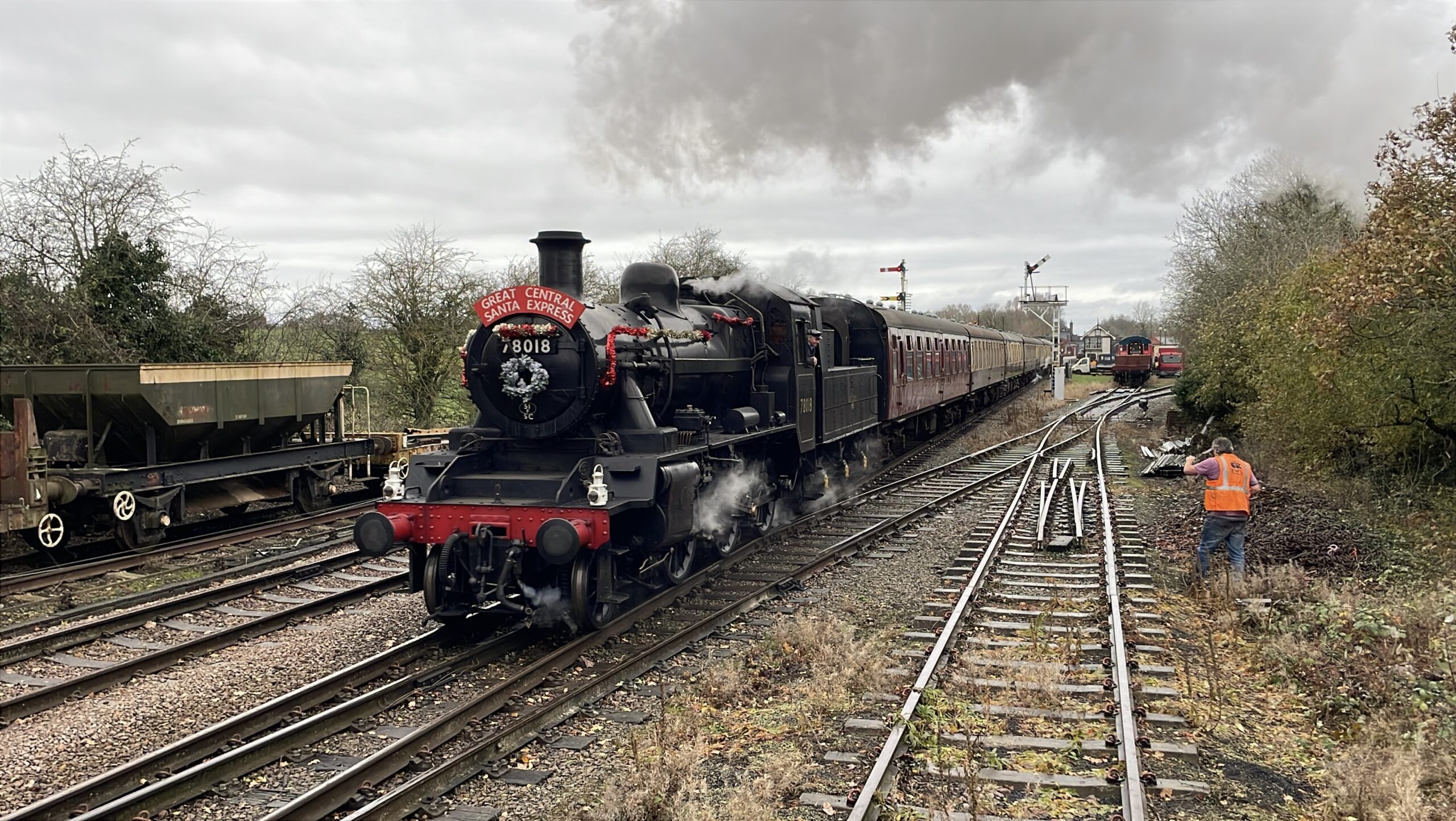 24/11/24 – Hiding from the weather