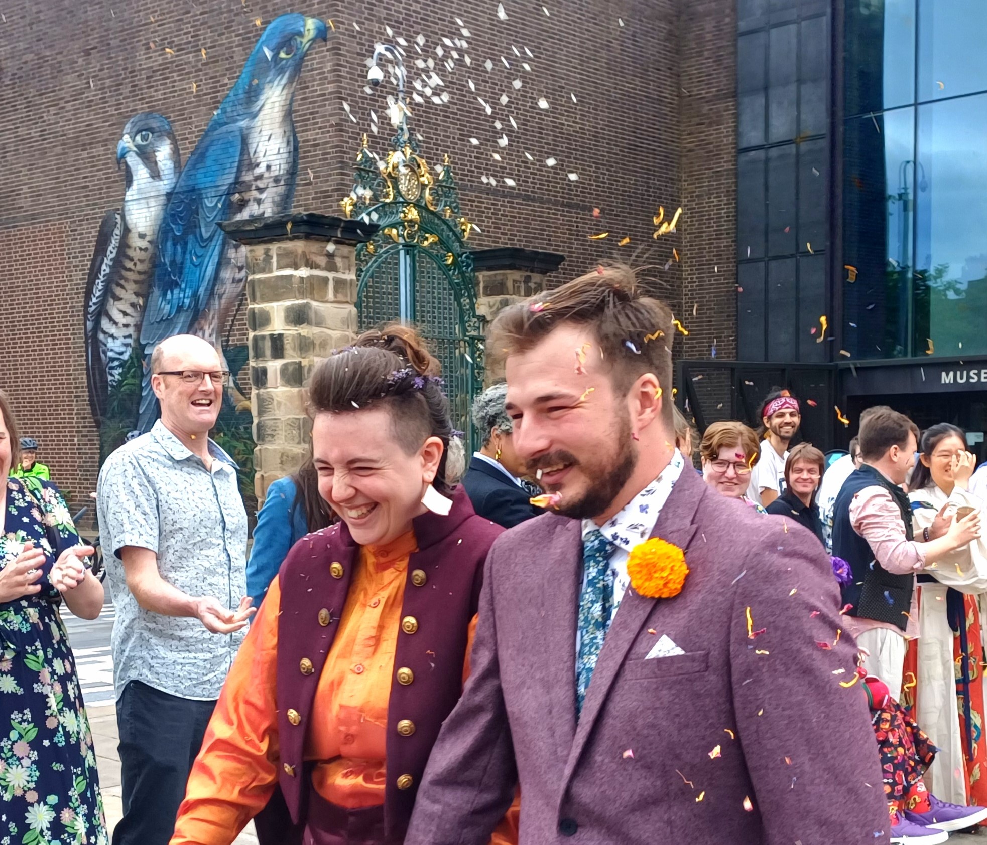 CONGRATULATIONS Ross & Eireni !