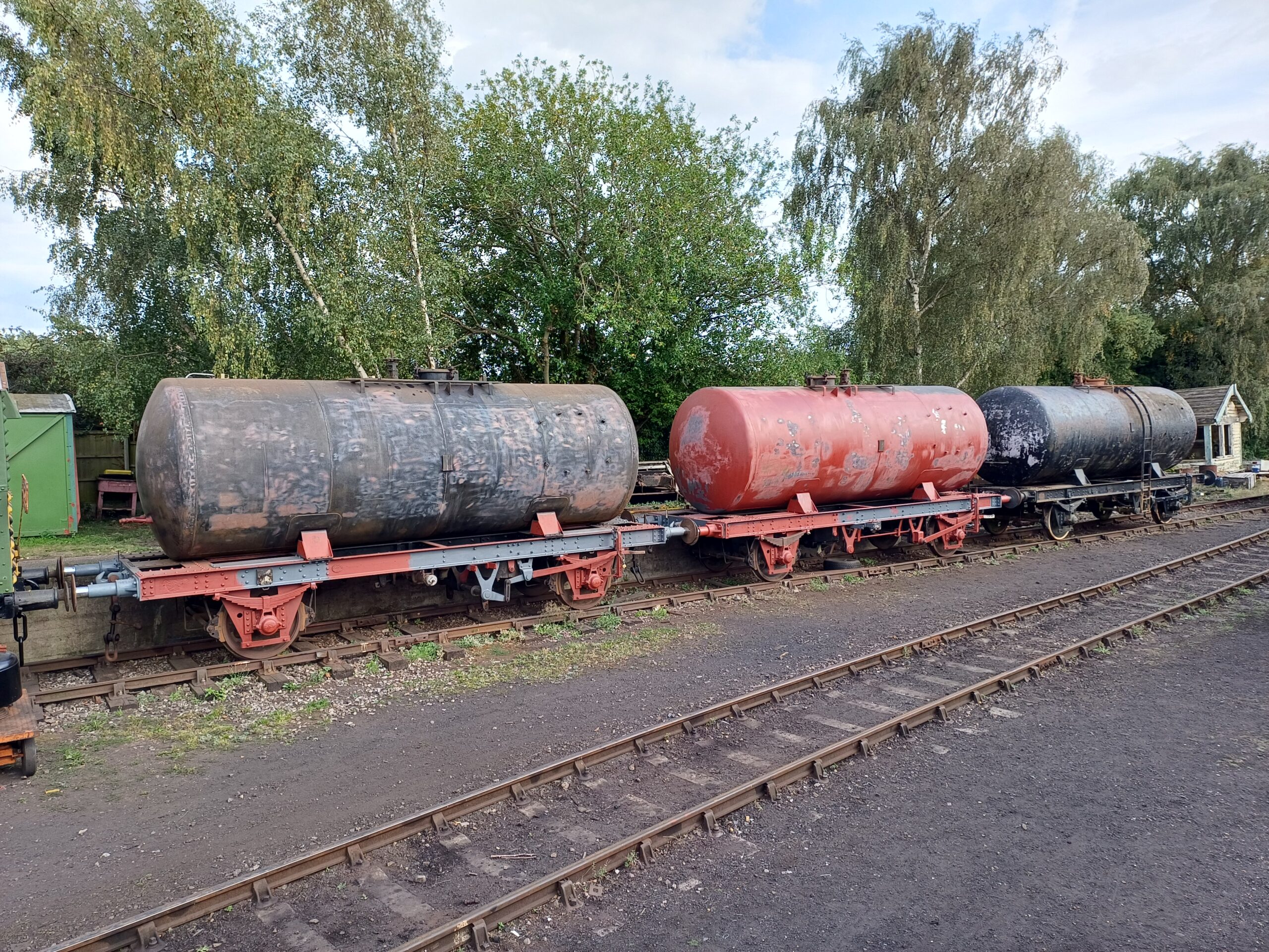 25/8/25 – Bare barrels, a poorly Edward and a finished TTB