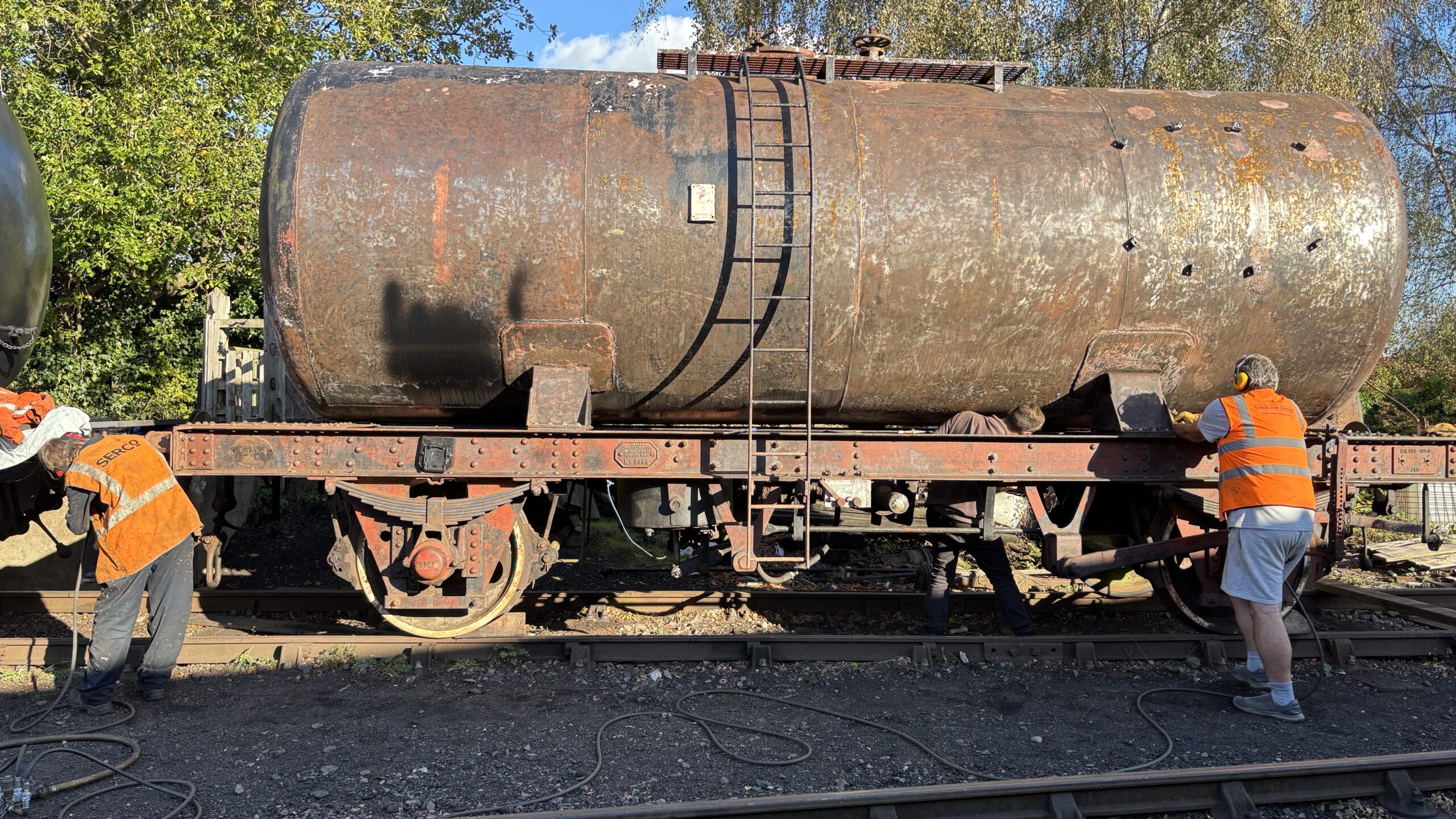 28/09/25 – Getting ready for the second coat